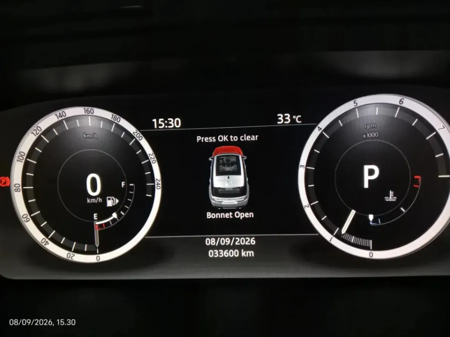 Foto Mobil Bekas Odometer Land Rover Range Rover Sport 3.0 HSE tahun 2017