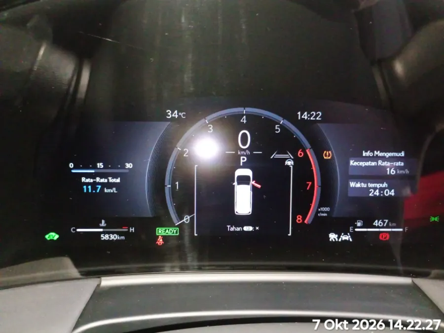 Foto Mobil Bekas Odometer Lexus LM 350 H 2.5 tahun 2025