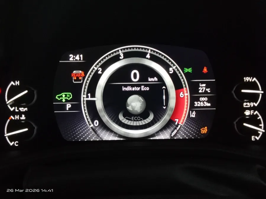Foto Mobil Bekas Odometer Lexus LX 600 3.5 tahun 2023