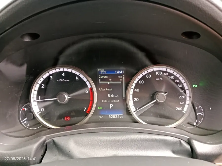 Foto Mobil Bekas Odometer Lexus NX 300 2.0 F-Sport tahun 2019