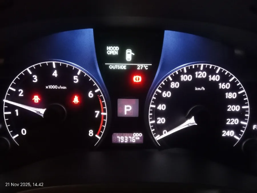 Foto Mobil Bekas Odometer Lexus RX 270 2.7 tahun 2012