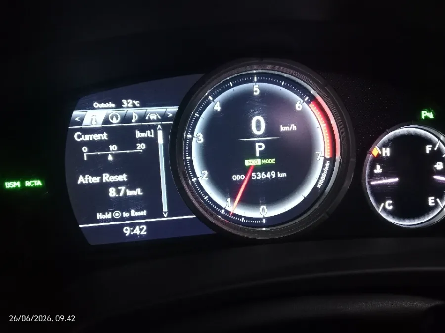 Foto Mobil Bekas Odometer Lexus RX 300 2.0 tahun 2019