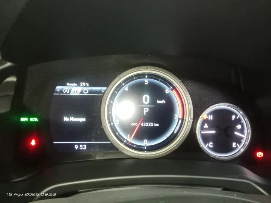 Foto Mobil Bekas Odometer Lexus RX 300 2.0 F-Sport tahun 2018