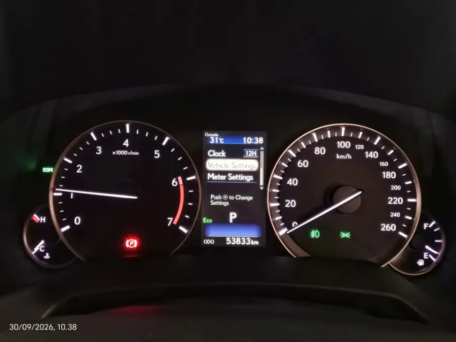 Foto Mobil Bekas Odometer Lexus RX 300 2.0 Luxury tahun 2021