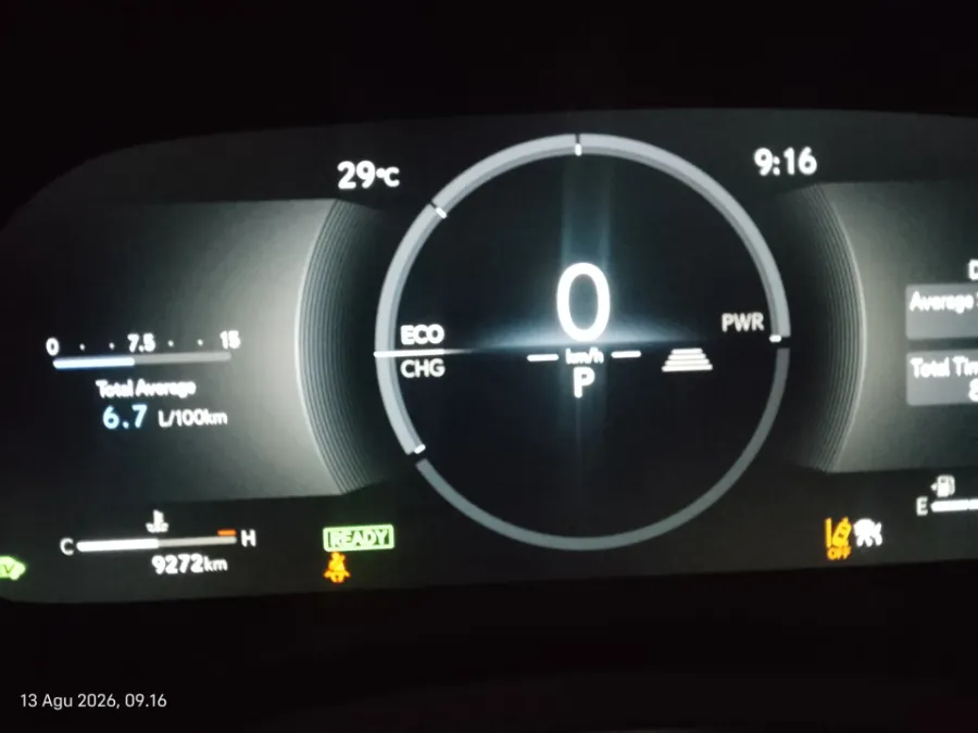 Foto Mobil Bekas Odometer Lexus RX 350 H 2.5 Luxury 4X2 tahun 2025