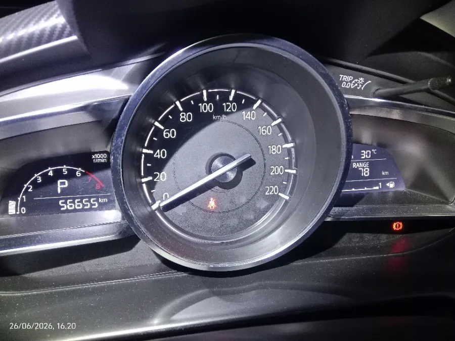 Foto Mobil Bekas Odometer Mazda 2 1.5 Skyactiv tahun 2018