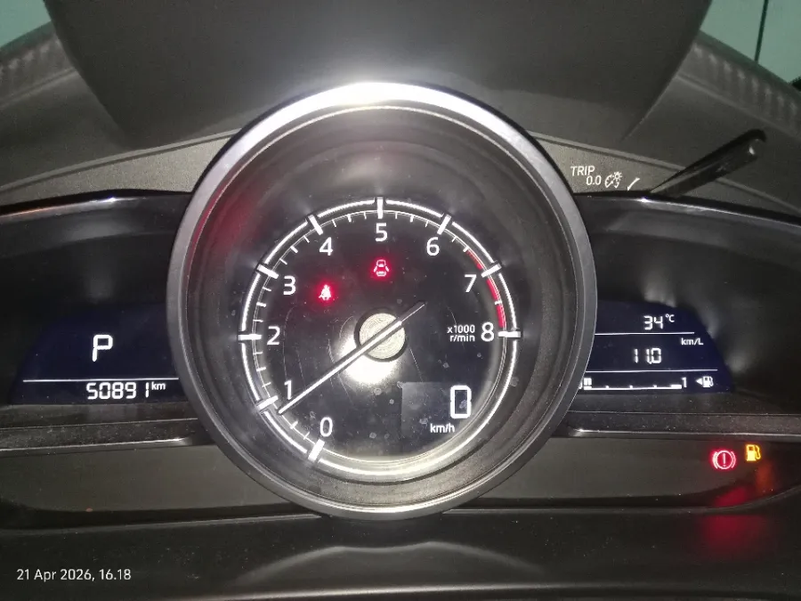 Foto Mobil Bekas Odometer Mazda 2 1.5 Skyactiv tahun 2022