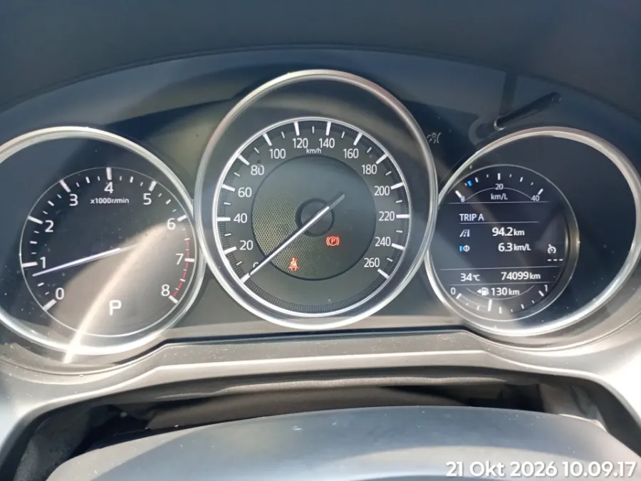 Foto Mobil Bekas Odometer Mazda 6 2.5 tahun 2018