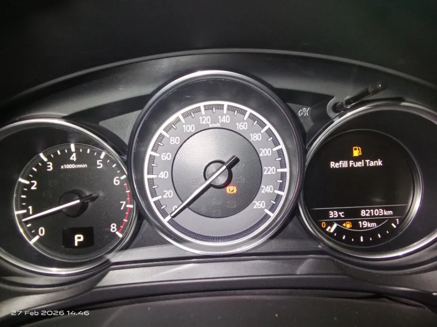 Foto Mobil Bekas Odometer Mazda CX-5 2.4 tahun 2017