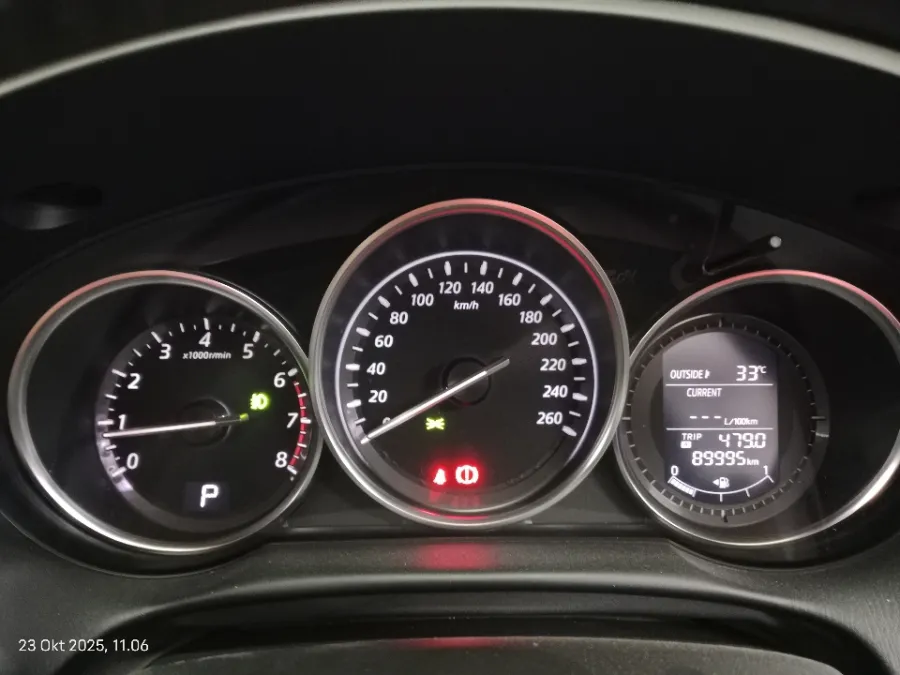 Foto Mobil Bekas Odometer Mazda CX-5 2.5 tahun 2014