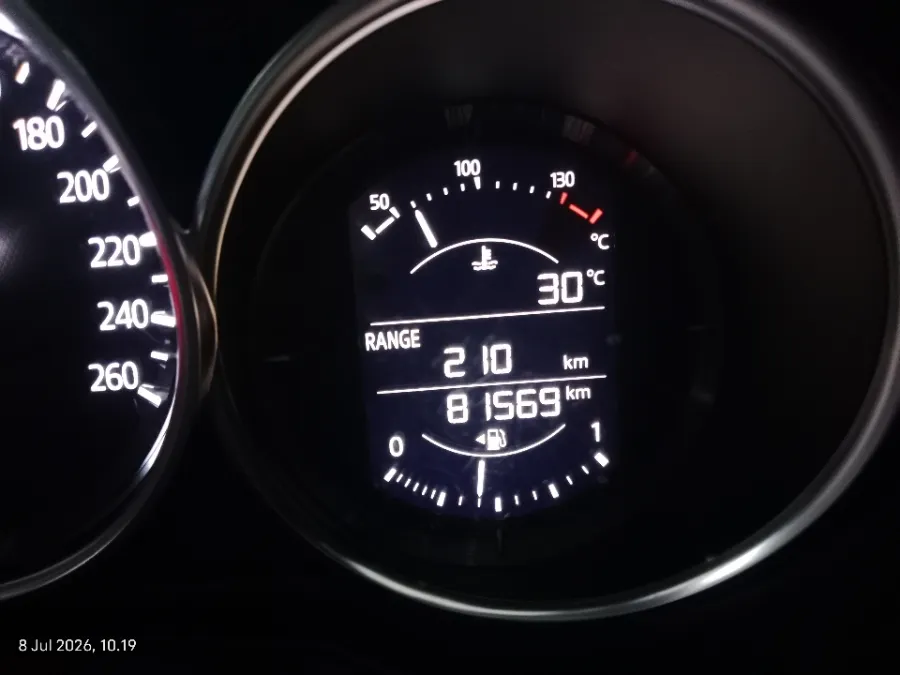 Foto Mobil Bekas Odometer Mazda CX-5 2.5 tahun 2018