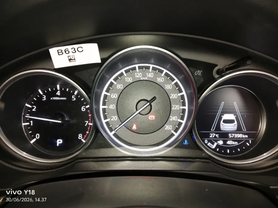 Foto Mobil Bekas Odometer Mazda CX-5 2.5 tahun 2018