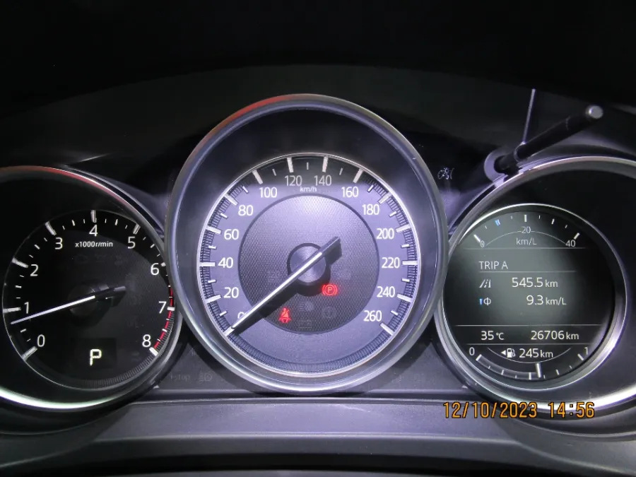 Foto Mobil Bekas Odometer Mazda CX-5 2.5 tahun 2019