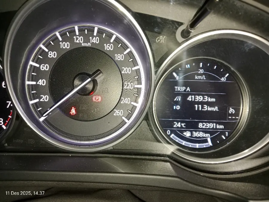 Foto Mobil Bekas Odometer Mazda CX-5 2.5 tahun 2019