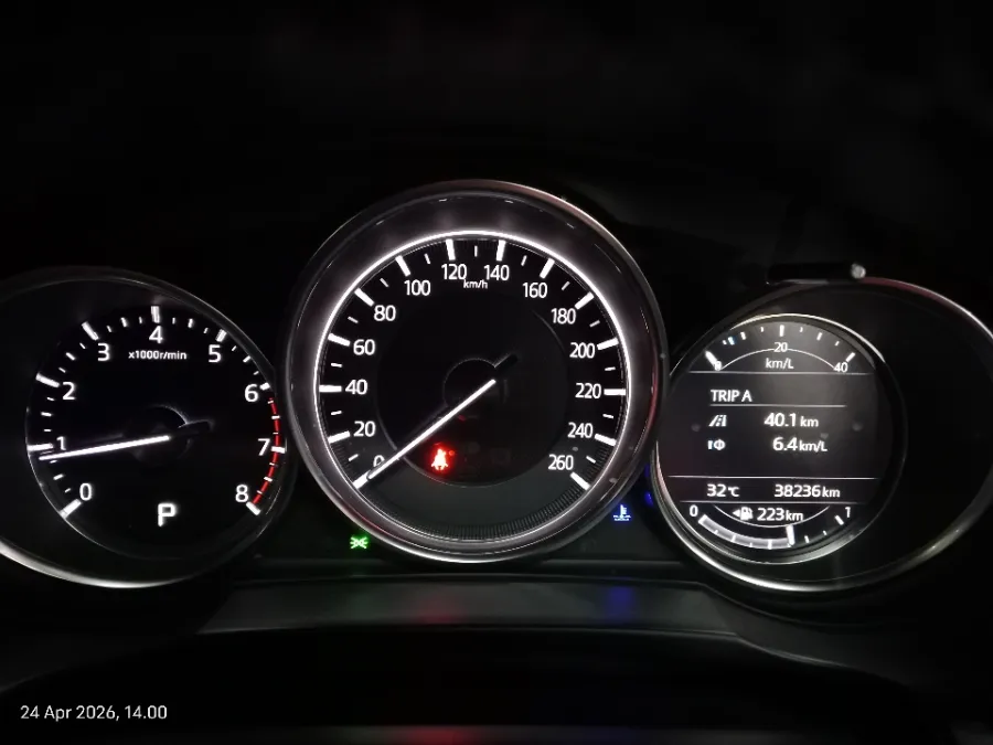 Foto Mobil Bekas Odometer Mazda CX-5 2.5 tahun 2019