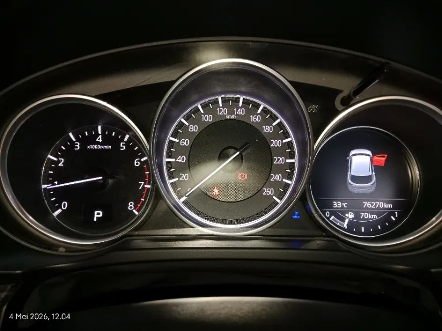 Foto Mobil Bekas Odometer Mazda CX-5 2.5 tahun 2019