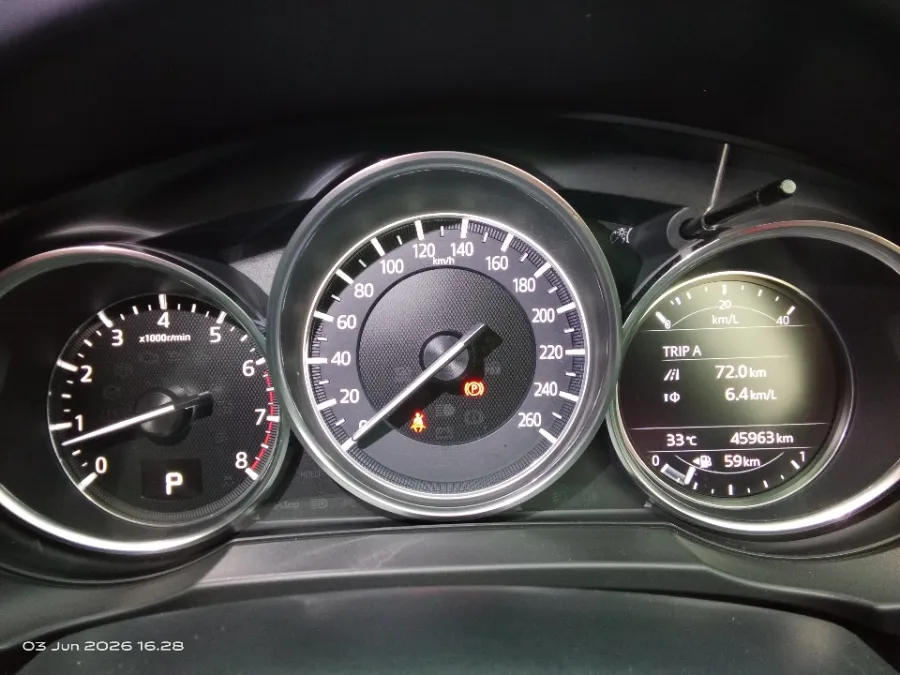 Foto Mobil Bekas Odometer Mazda CX-5 2.5 tahun 2019