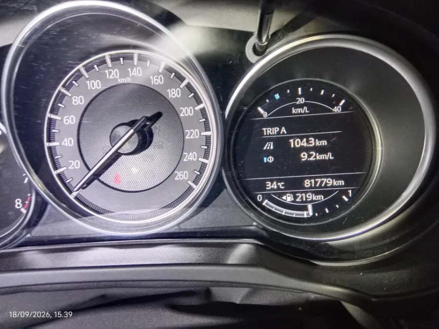 Foto Mobil Bekas Odometer Mazda CX-5 2.5 tahun 2019
