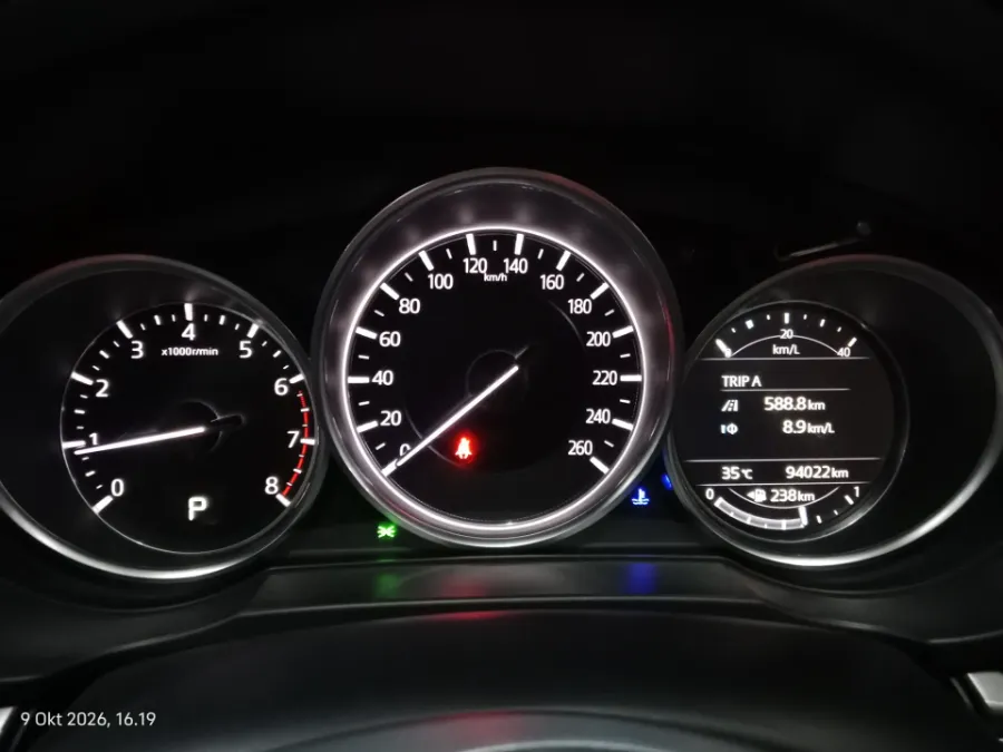 Foto Mobil Bekas Odometer Mazda CX-5 2.5 tahun 2019