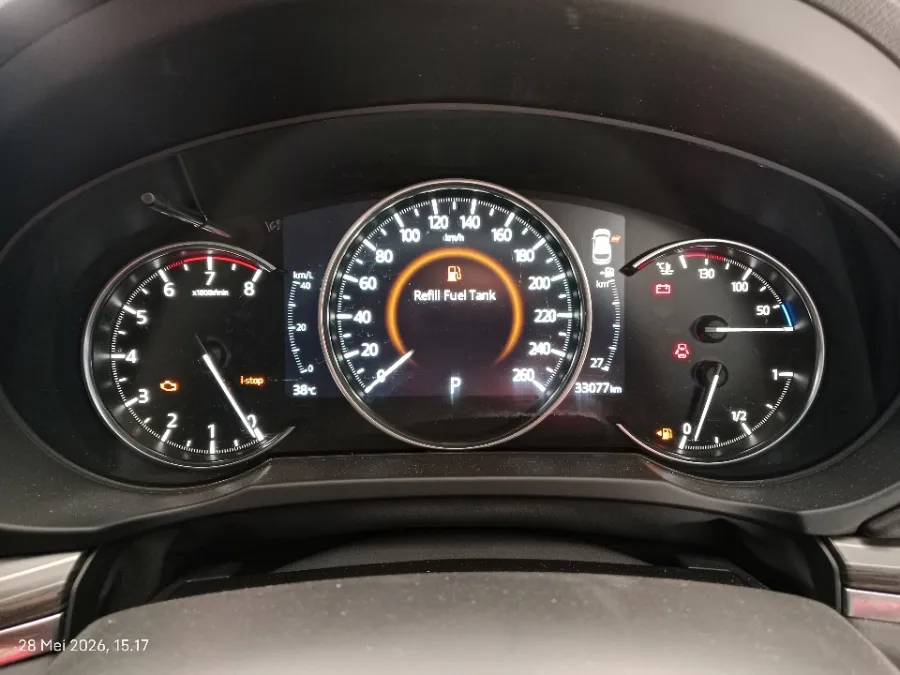 Foto Mobil Bekas Odometer Mazda CX-5 2.5 tahun 2021
