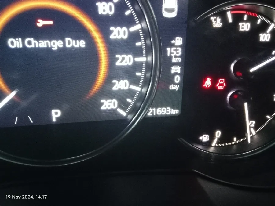 Foto Mobil Bekas Odometer Mazda CX-5 2.5 tahun 2022