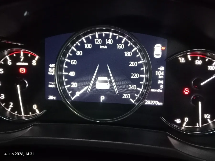 Foto Mobil Bekas Odometer Mazda CX-5 2.5 tahun 2022