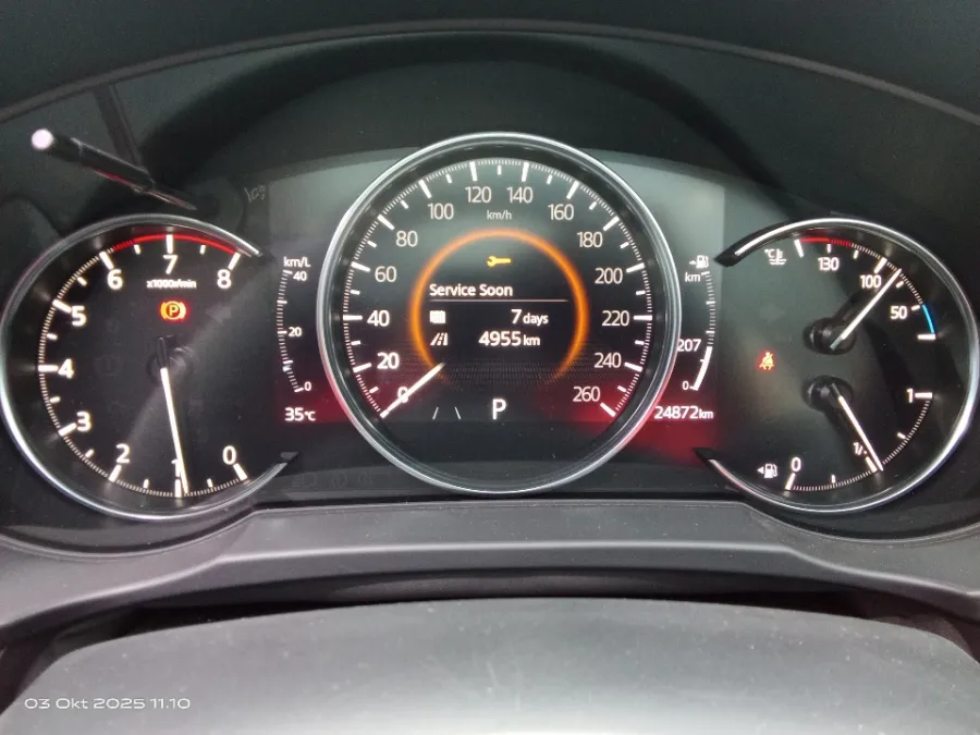 Foto Mobil Bekas Odometer Mazda CX-5 2.5 tahun 2023