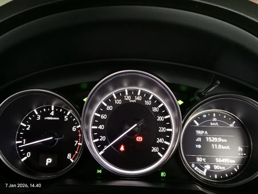 Foto Mobil Bekas Odometer Mazda CX-5 2.5 Elite tahun 2019