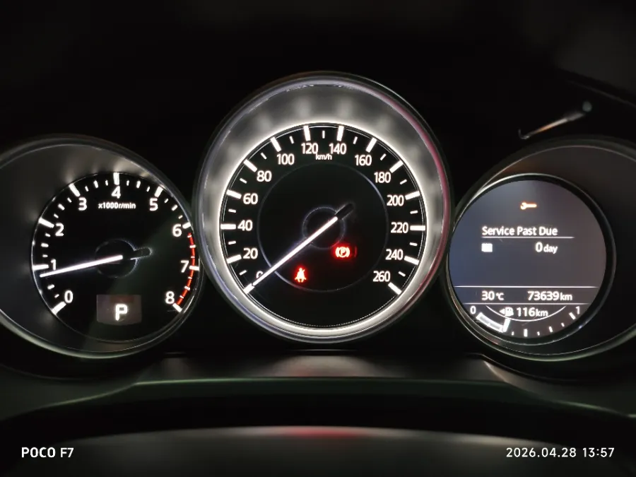 Foto Mobil Bekas Odometer Mazda CX-5 2.5 Elite tahun 2019