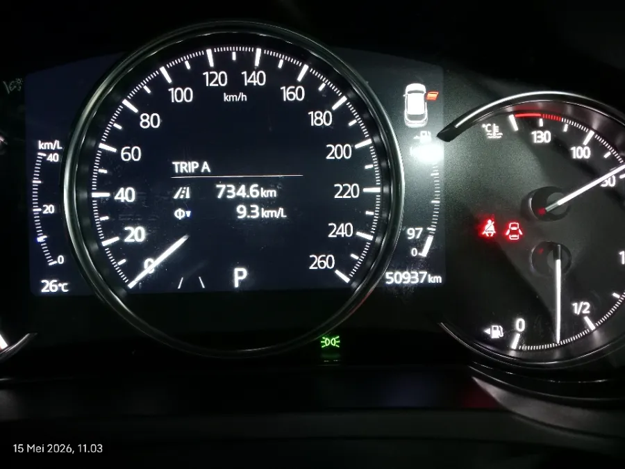 Foto Mobil Bekas Odometer Mazda CX-5 2.5 Elite tahun 2022