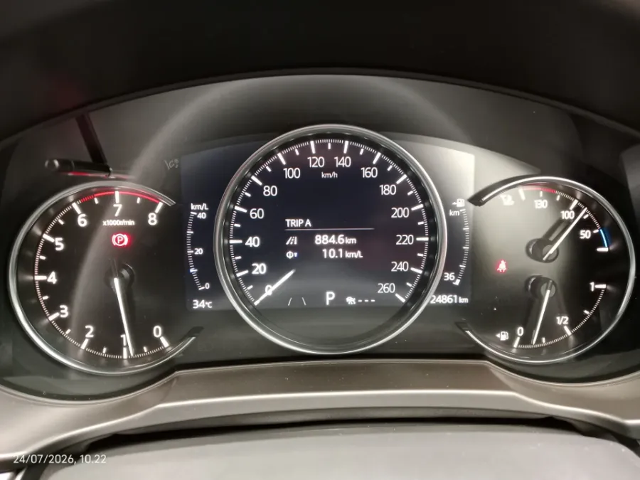 Foto Mobil Bekas Odometer Mazda CX-5 2.5 Elite tahun 2022