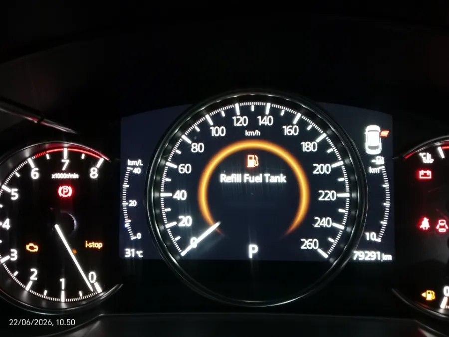 Foto Mobil Bekas Odometer Mazda CX-5 2.5 Grand Touring tahun 2021