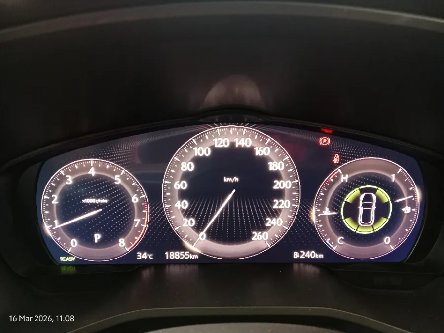 Foto Mobil Bekas Odometer Mazda CX-60 3.3 Elite tahun 2023