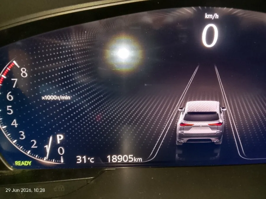 Foto Mobil Bekas Odometer Mazda CX-60 3.3 Elite tahun 2023