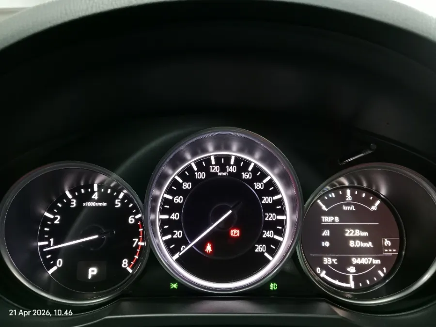Foto Mobil Bekas Odometer Mazda CX-8 2.5 Skyactive-G Elite tahun 2021