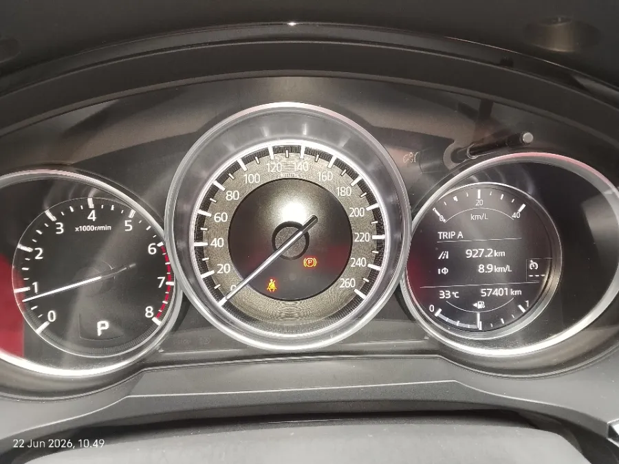 Foto Mobil Bekas Odometer Mazda CX-9 2.5 tahun 2018