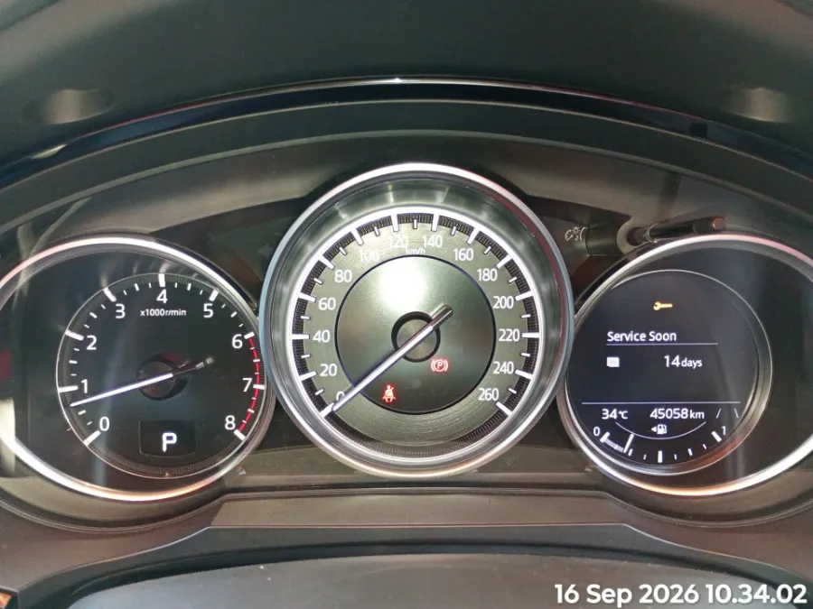 Foto Mobil Bekas Odometer Mazda CX-9 2.5 tahun 2021