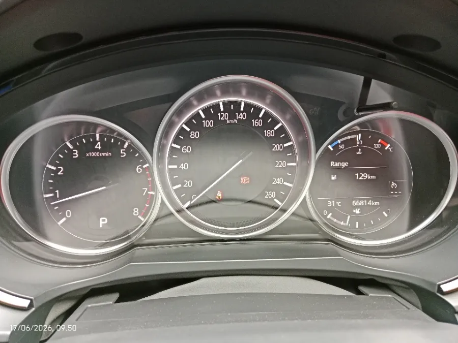 Foto Mobil Bekas Odometer Mazda CX-9 2.5 tahun 2021