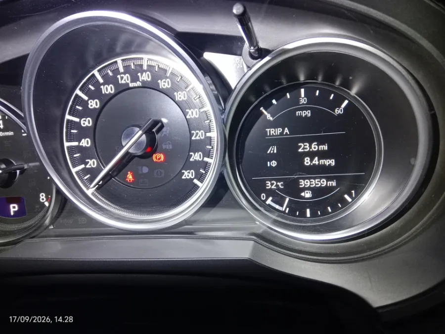 Foto Mobil Bekas Odometer Mazda CX-9 2.5 Skyactiv-G tahun 2022