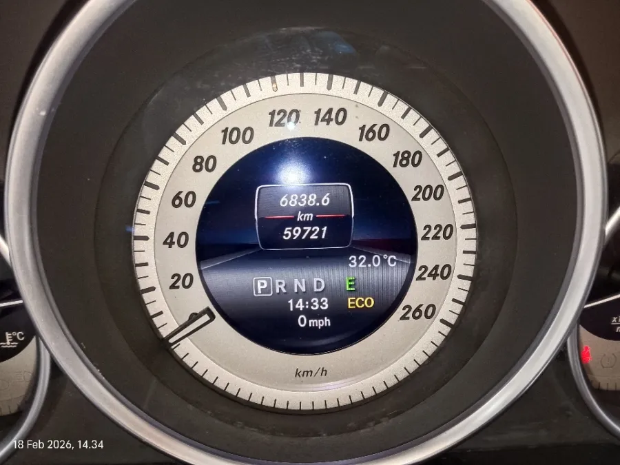 Foto Mobil Bekas Odometer Mercedes-Benz C250 1.8 CGI tahun 2014