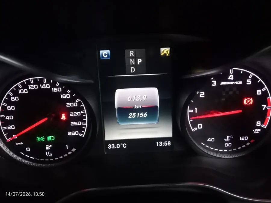 Foto Mobil Bekas Odometer Mercedes-Benz C43 3.0 tahun 2017