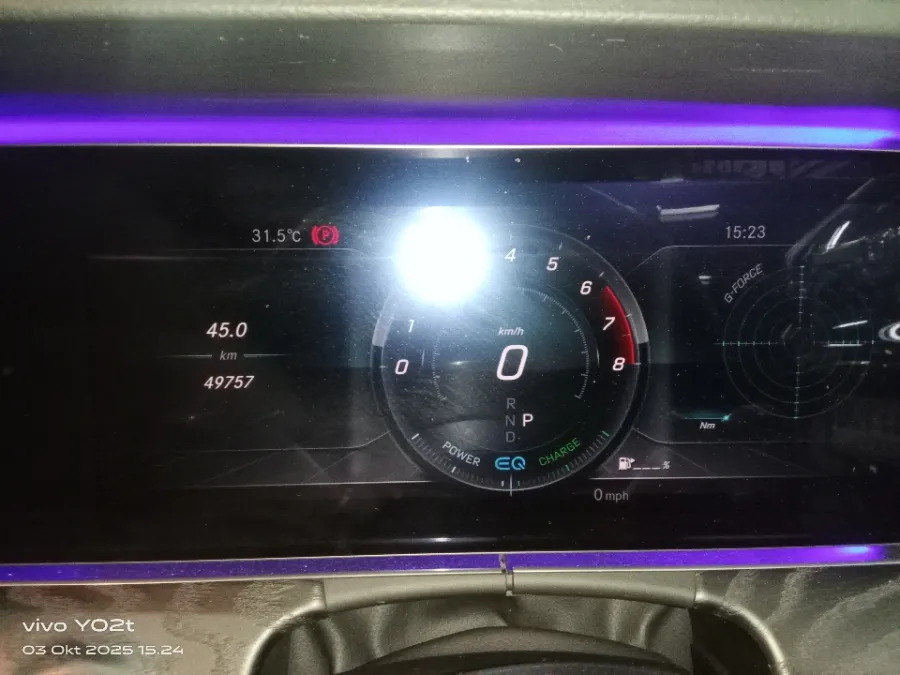 Foto Mobil Bekas Odometer Mercedes-Benz E350 2.0 tahun 2019