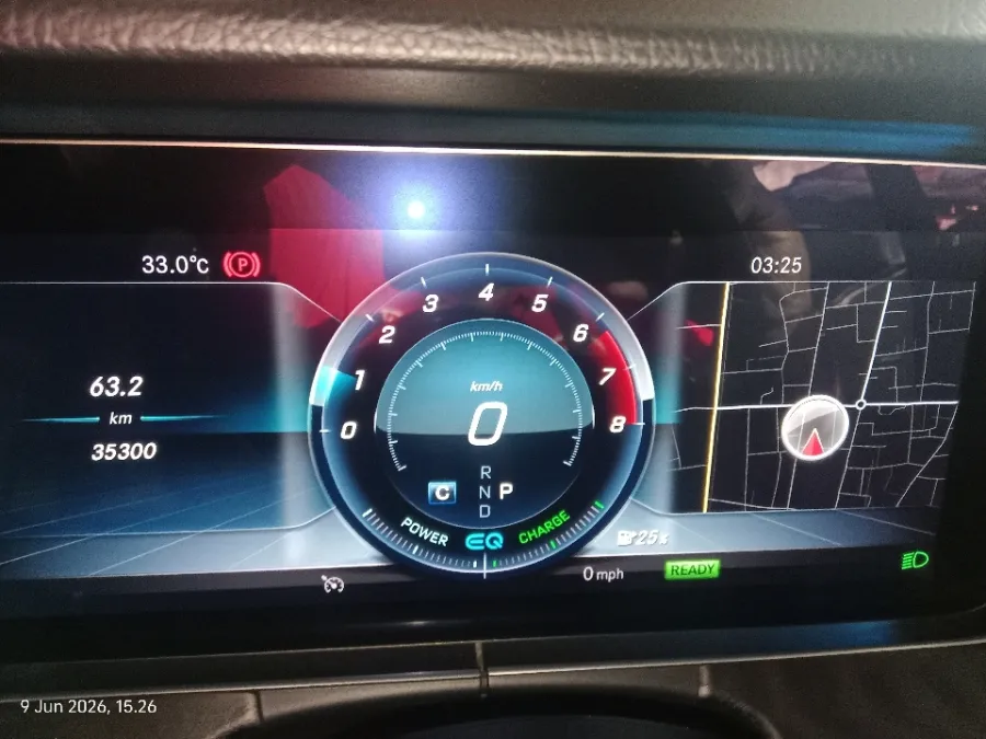Foto Mobil Bekas Odometer Mercedes-Benz E350 2.0 tahun 2019