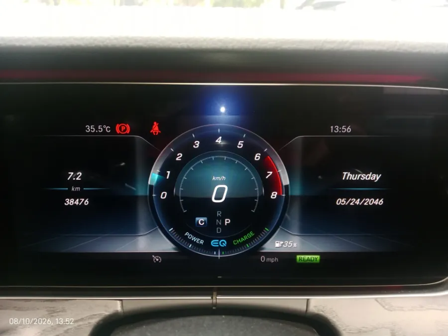 Foto Mobil Bekas Odometer Mercedes-Benz E350 2.0 tahun 2019