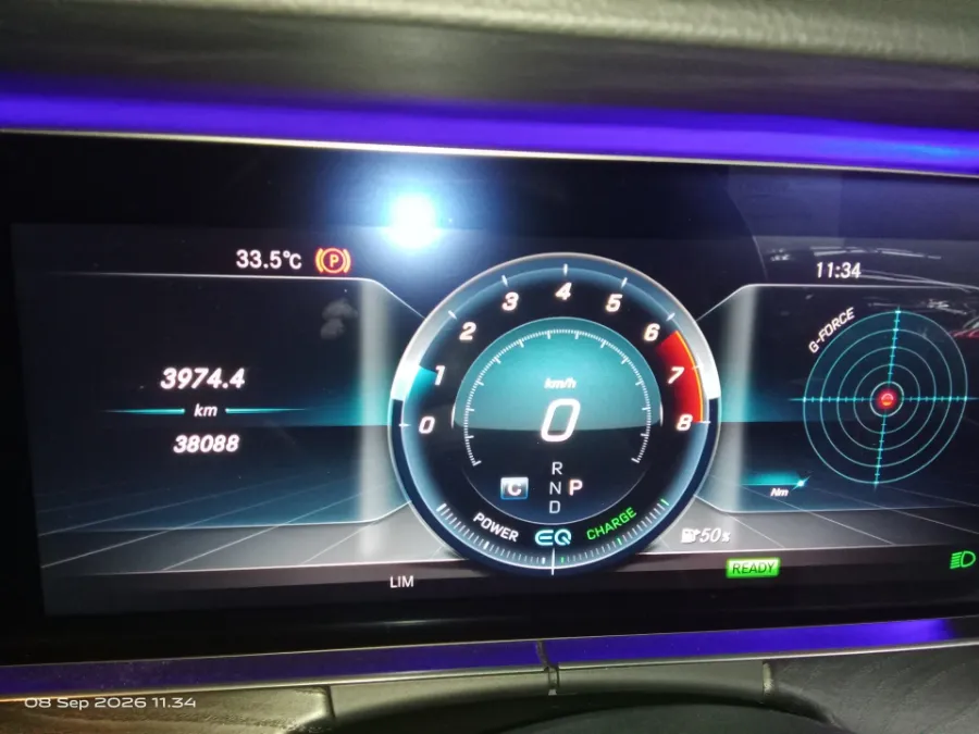 Foto Mobil Bekas Odometer Mercedes-Benz E350 2.0 tahun 2020