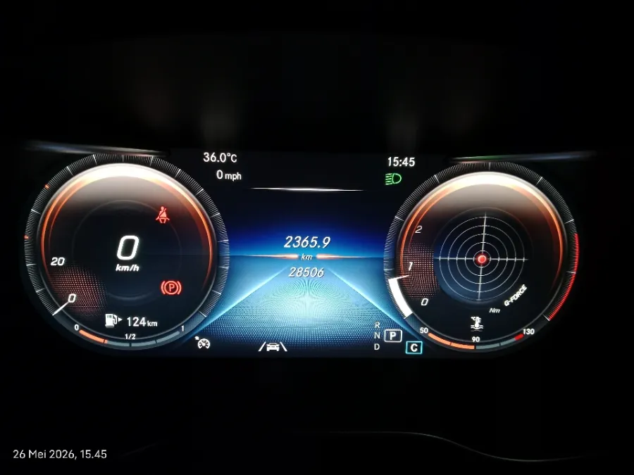 Foto Mobil Bekas Odometer Mercedes-Benz GLC200 2.0 AMG Line tahun 2021