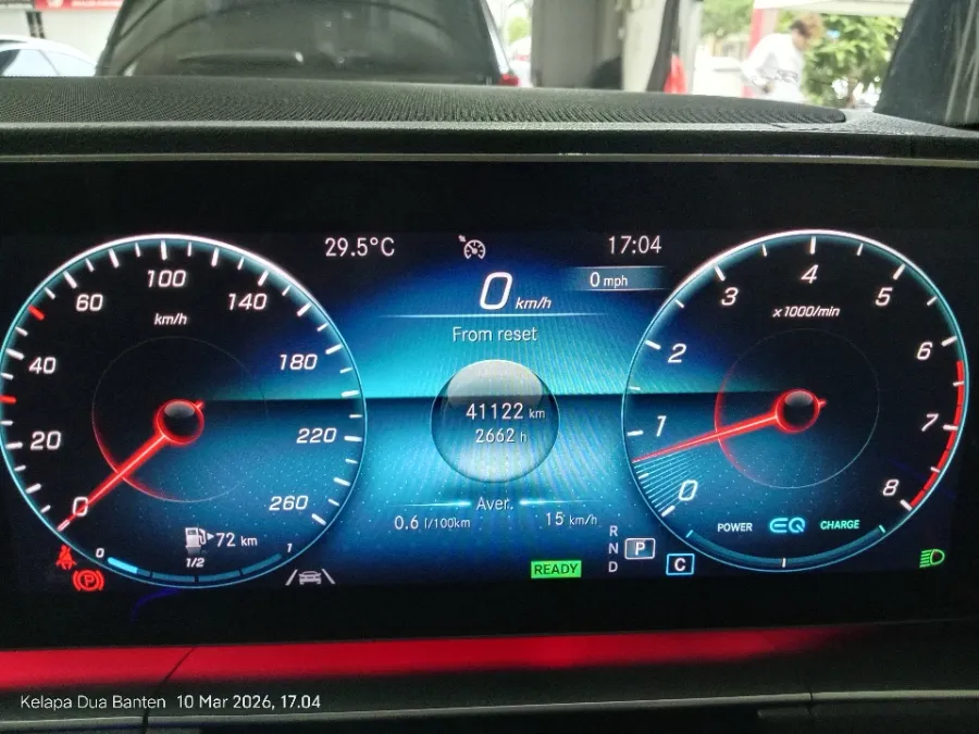 Foto Mobil Bekas Odometer Mercedes-Benz GLE450 3.0 4MATIC AMG Line tahun 2019