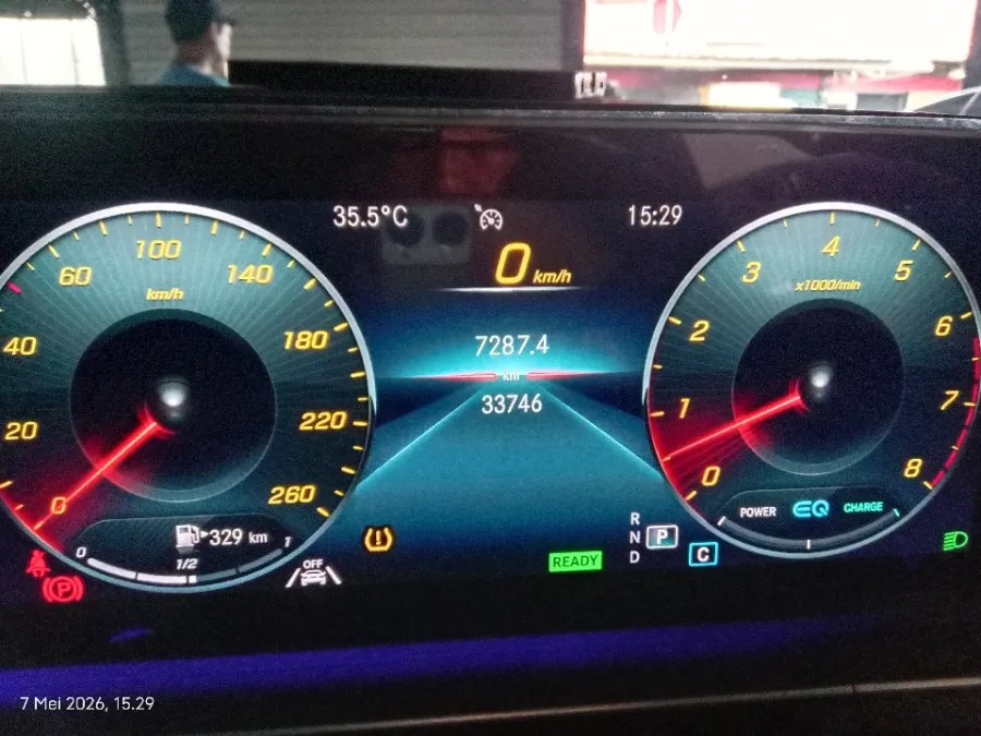 Foto Mobil Bekas Odometer Mercedes-Benz GLE450 3.0 4MATIC AMG Line tahun 2020