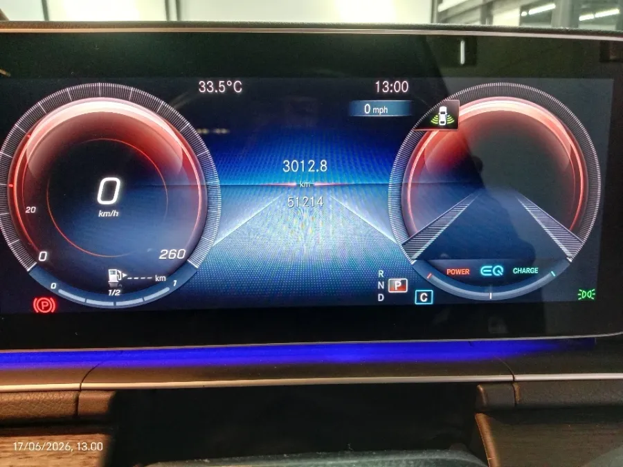 Foto Mobil Bekas Odometer Mercedes-Benz GLE450 3.0 4MATIC AMG Line tahun 2021
