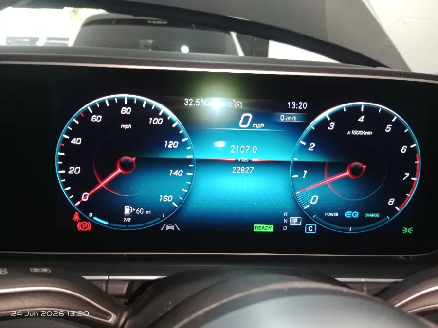 Foto Mobil Bekas Odometer Mercedes-Benz GLE450 3.0 4MATIC AMG Line tahun 2021